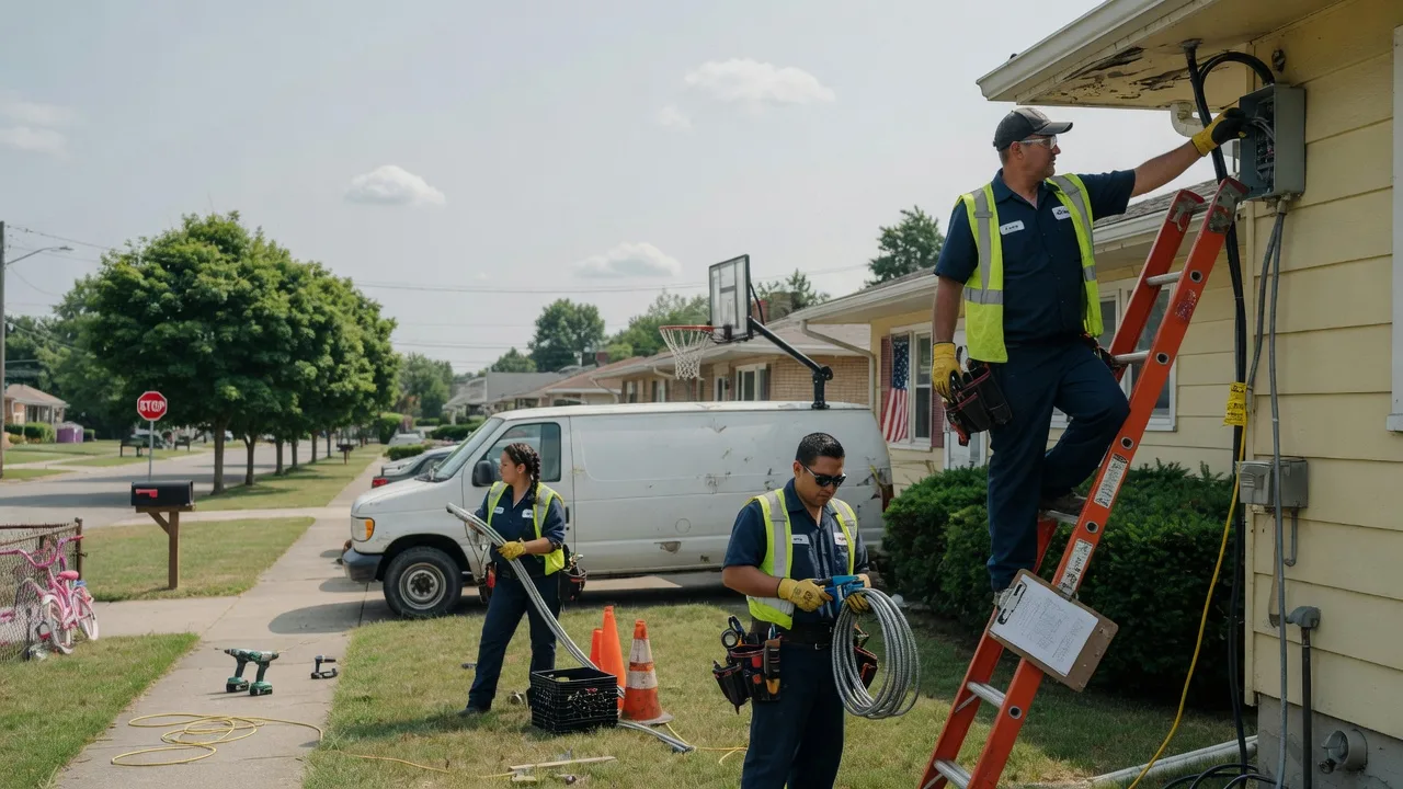 Licensed Electrician in Trinway, OH near me
